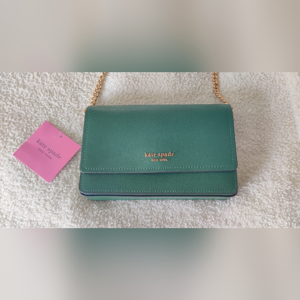 NWT, Kate Spade Morgan chain wallet